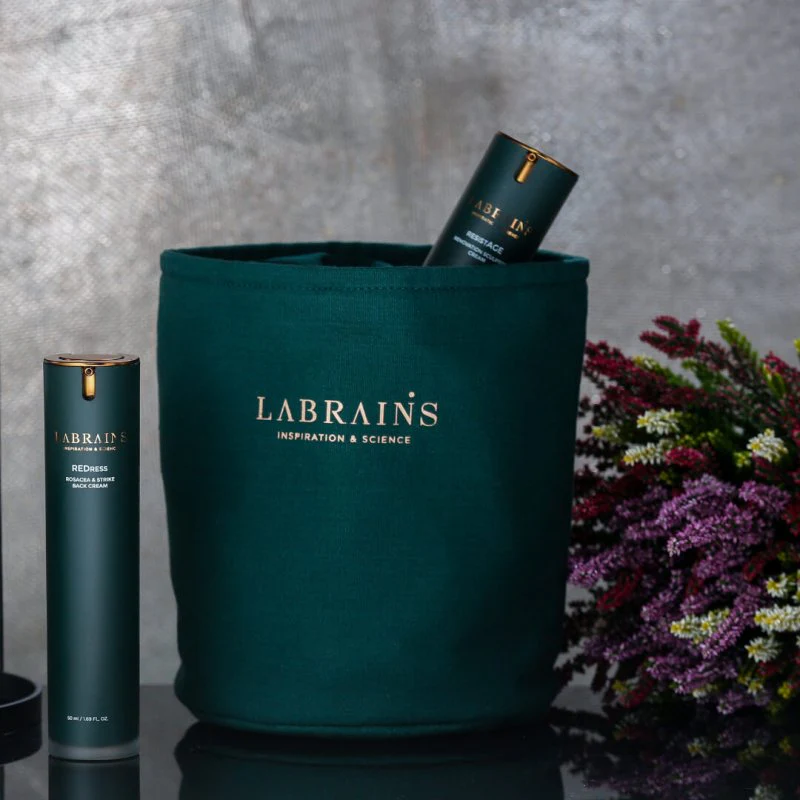 LaBrains ECO Cosmetic Bag - Huid Visie