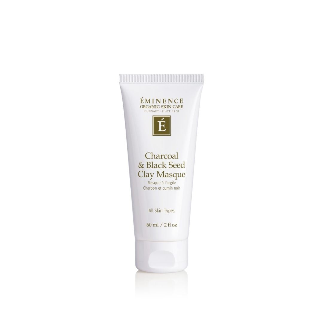 Productfoto van Éminence Charcoal & Black Seed Clay Masque – zuiverend kleimasker